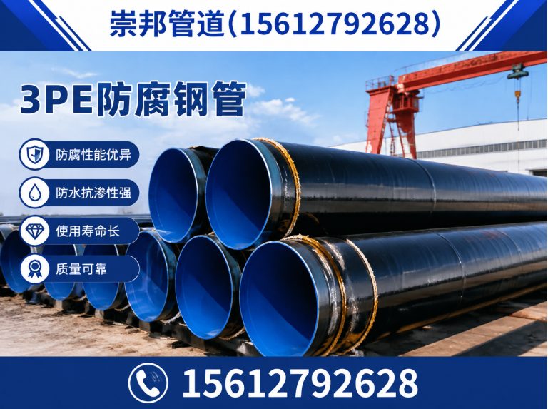 吴桥县3PE防腐钢管展示图